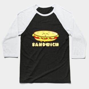 Cute Long Sandwich Baseball T-Shirt